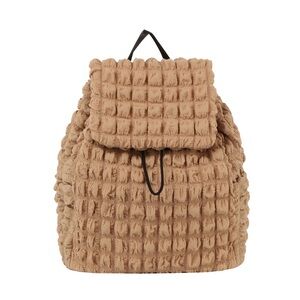 Calin Quilted Textured Women's Backpack
